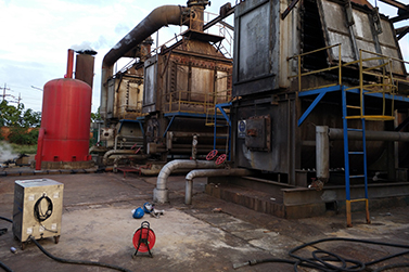 干冰清洗化工设备，绿色环保，无损伤